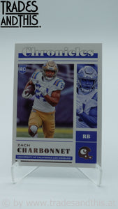 2023 Panini Chronicles Draft Picks Zach Charbonnet #20 RC