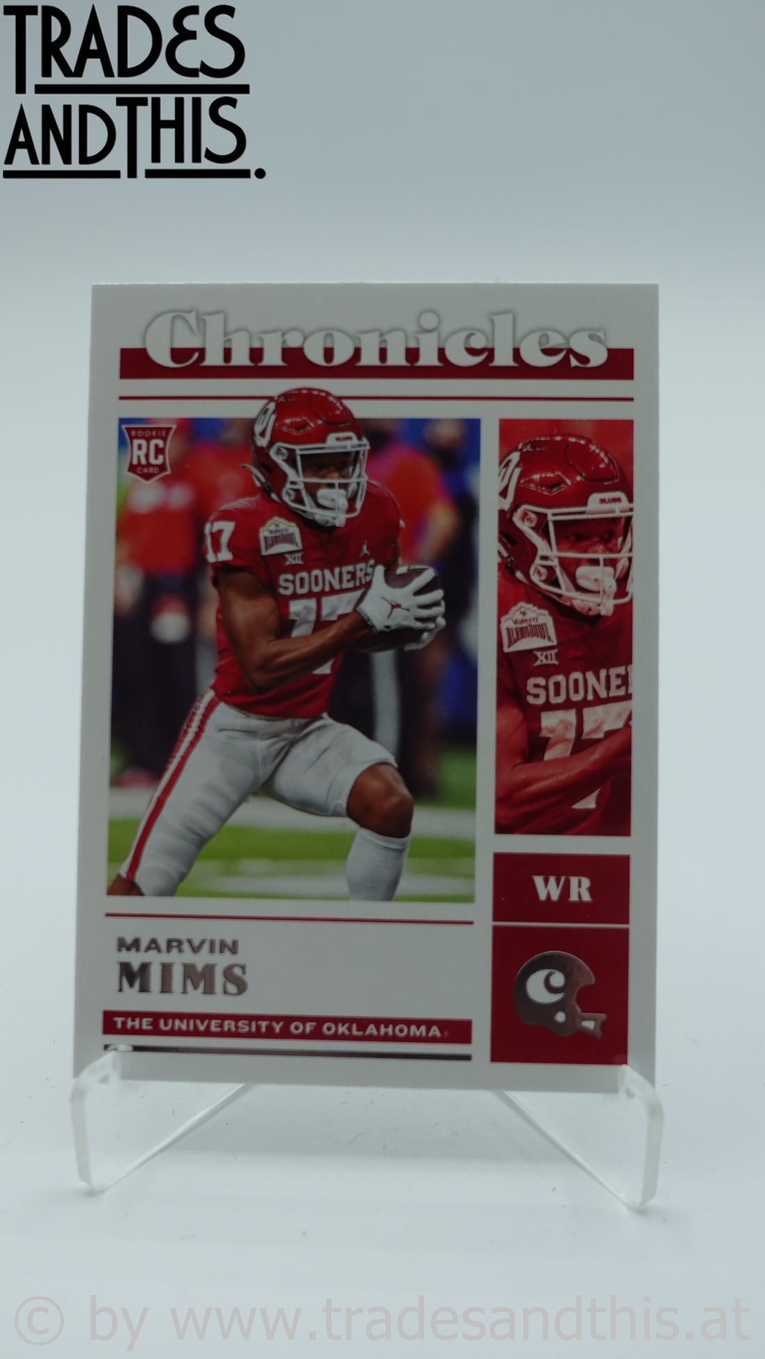 2023 Panini Chronicles Draft Picks Marvin Mims #22 RC