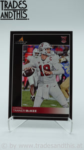 2023 Panini Chronicles Draft Picks Pinnacle Tanner McKee #15 RC