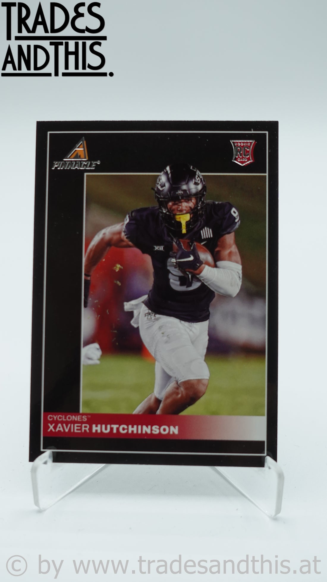 2023 Panini Chronicles Draft Picks Pinnacle Xavier Hutchinson #20 RC