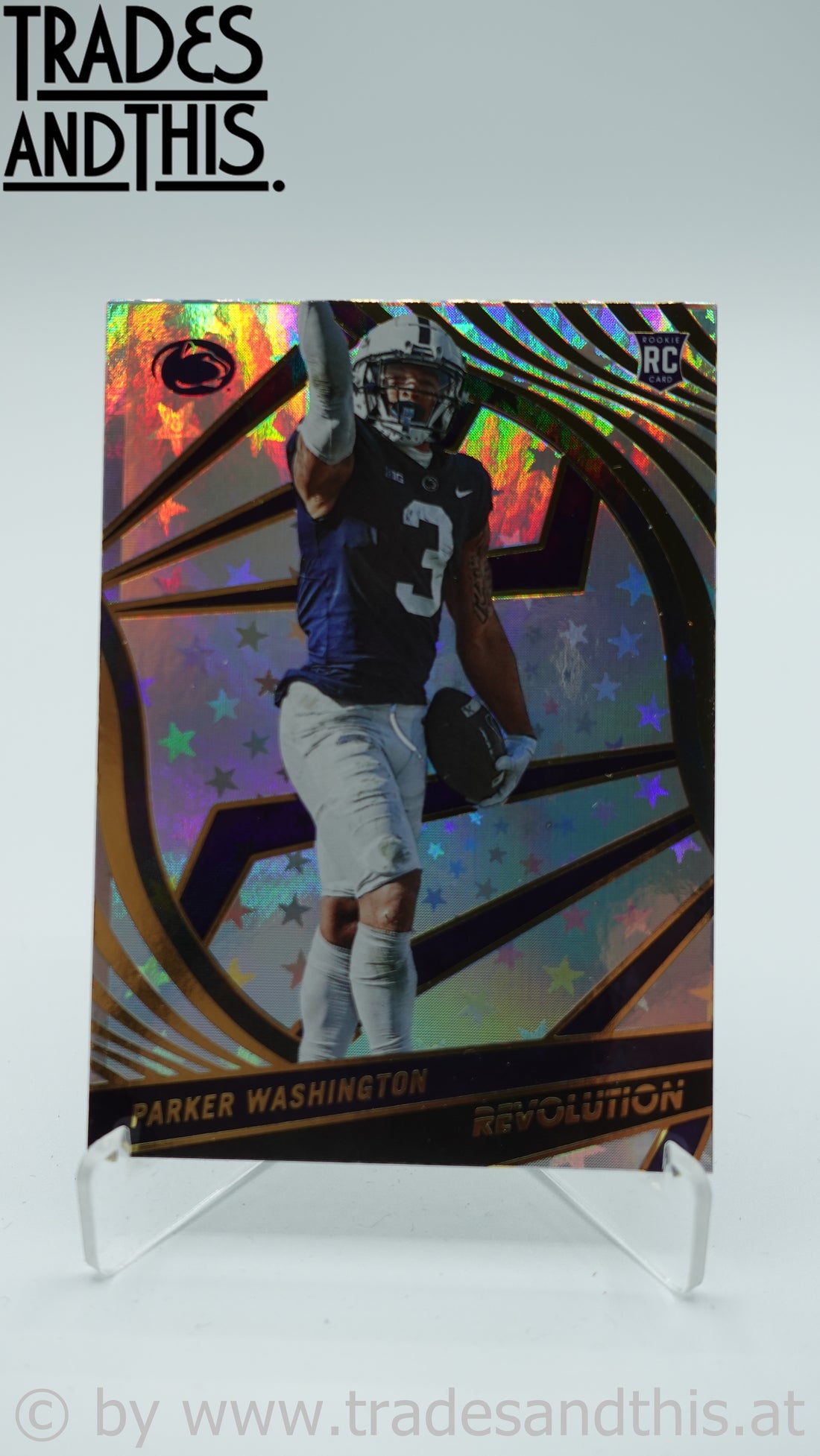 2023 Panini Chronicles Draft Picks Revolution Astro Parker Washington #44 RC