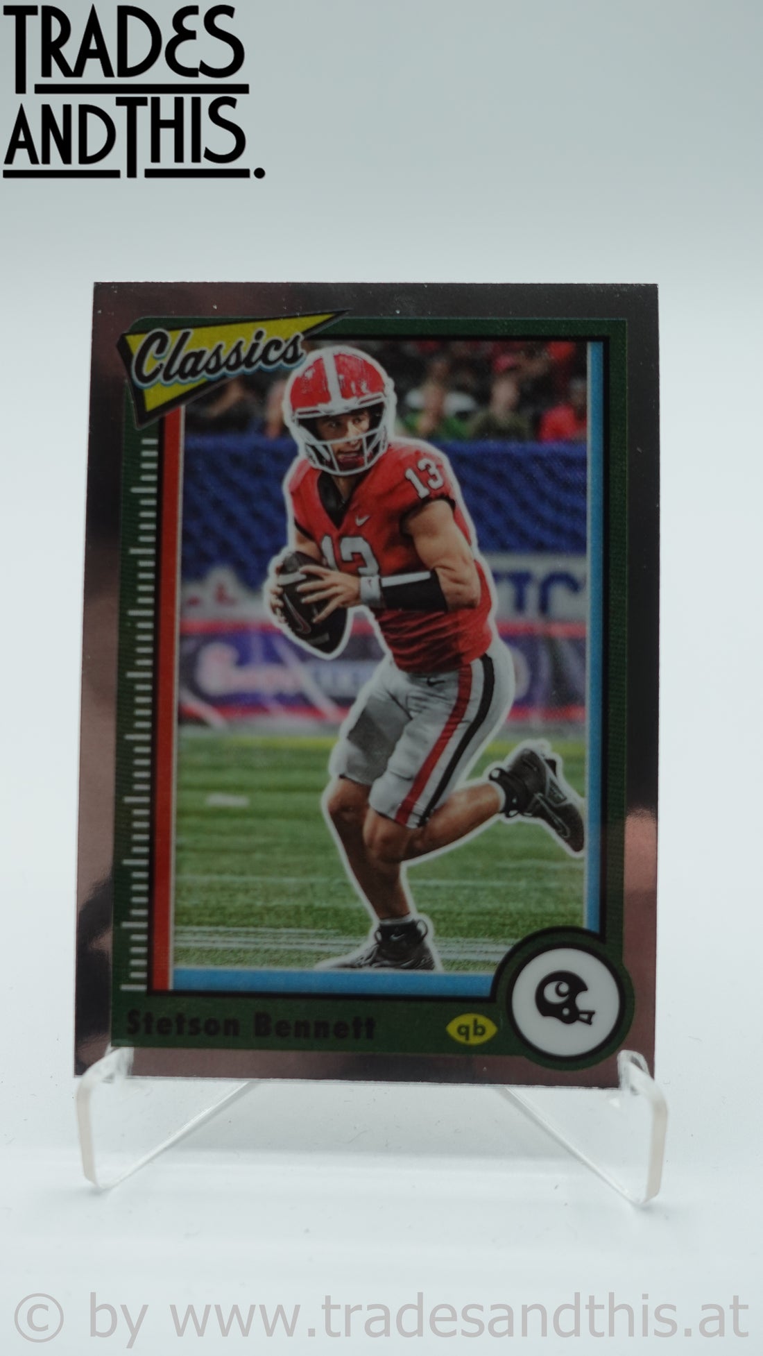 2023 Panini Chronicles Draft Picks Classics Premium Edition Stetson Bennett #17