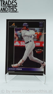 2022 Panini Chronicles Pinnacle Jeremy Pena #15 RC