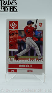 2022 Panini Chronicles Jarren Duran #6 RC