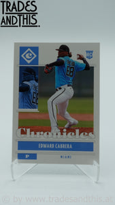 2022 Panini Chronicles Edward Cabrera #9 RC