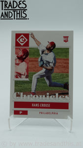 2022 Panini Chronicles Hans Crouse #19 RC