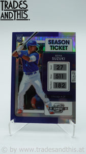 2022 Panini Chronicles Contenders Optic Seiya Suzuki #2