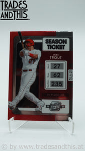 2022 Panini Chronicles Contenders Optic Mike Trout #5