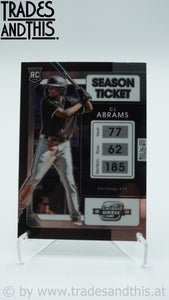 2022 Panini Chronicles Contenders Optic CJ Abrams #12 RC