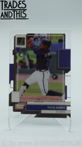 2022 Panini Chronicles Clearly Donruss Ozzie Albies #38