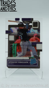 2022 Panini Chronicles Clearly Donruss Spencer Torkelson #75 RC