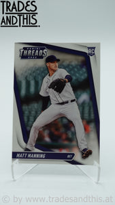 2022 Panini Chronicles Threads Matt Manning #6 RC