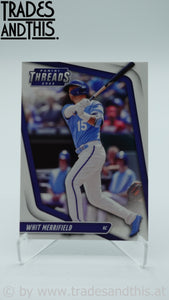 2022 Panini Chronicles Threads Whit Merrifield #22