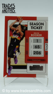 2021-22 Panini Contenders Basketball Devin Booker #9 - Trades and This e.U.