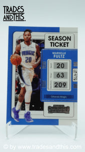 2021-22 Panini Contenders Basketball Markelle Fultz #17 - Trades and This e.U.