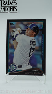 2014 Topps Black 47/63 Justin Smoak #213