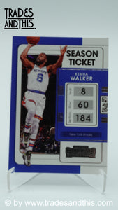 2021-22 Panini Contenders Basketball Kemba Walker #55 - Trades and This e.U.