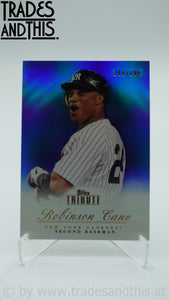 2012 Topps Tribute Blue 186/199 Robinson Cano #10