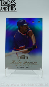 2012 Topps Tribute Blue 067/199 Andre Dawson #15