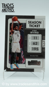 2021-22 Panini Contenders Basketball Kyrie Irving #74 - Trades and This e.U.