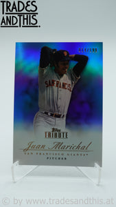 2012 Topps Tribute Blue 014/199 Juan Marichal #29