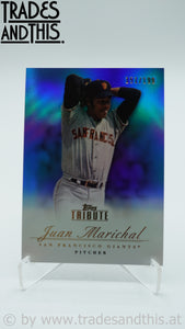 2012 Topps Tribute Blue 151/199 Juan Marichal #29