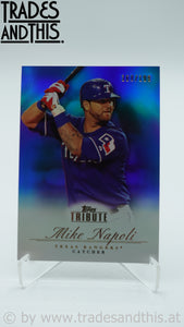 2012 Topps Tribute Blue 168/199 Mike Napoli #31