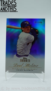 2012 Topps Tribute Blue 181/199 Paul Molitor #55