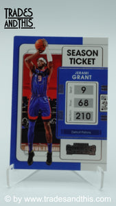 2021-22 Panini Contenders Basketball Jerami Grant #88 - Trades and This e.U.