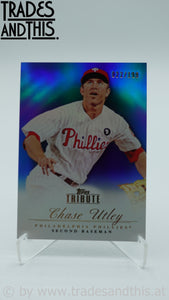 2012 Topps Tribute Blue 022/199 Chase Utley #84