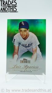 2012 Topps Tribute Green 72/75 Luis Aparicio #2