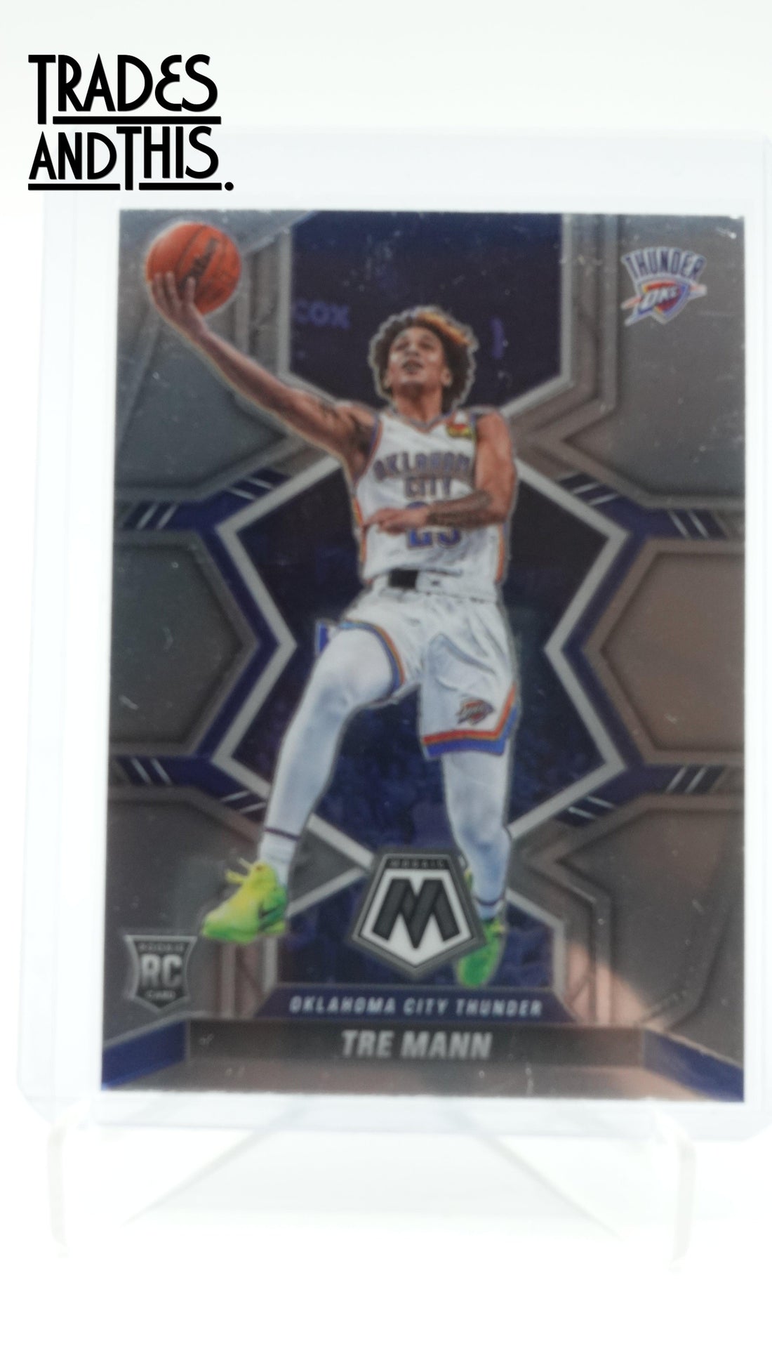 2021-22 Panini Mosaic Tre Mann #212 RC - Trades and This e.U.