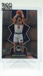 2021-22 Panini Mosaic Basketball Quentin Grimes #223 RC - Trades and This e.U.