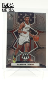 2021-22 Panini Mosaic Basketball Cameron Thomas #255 RC - Trades and This e.U.