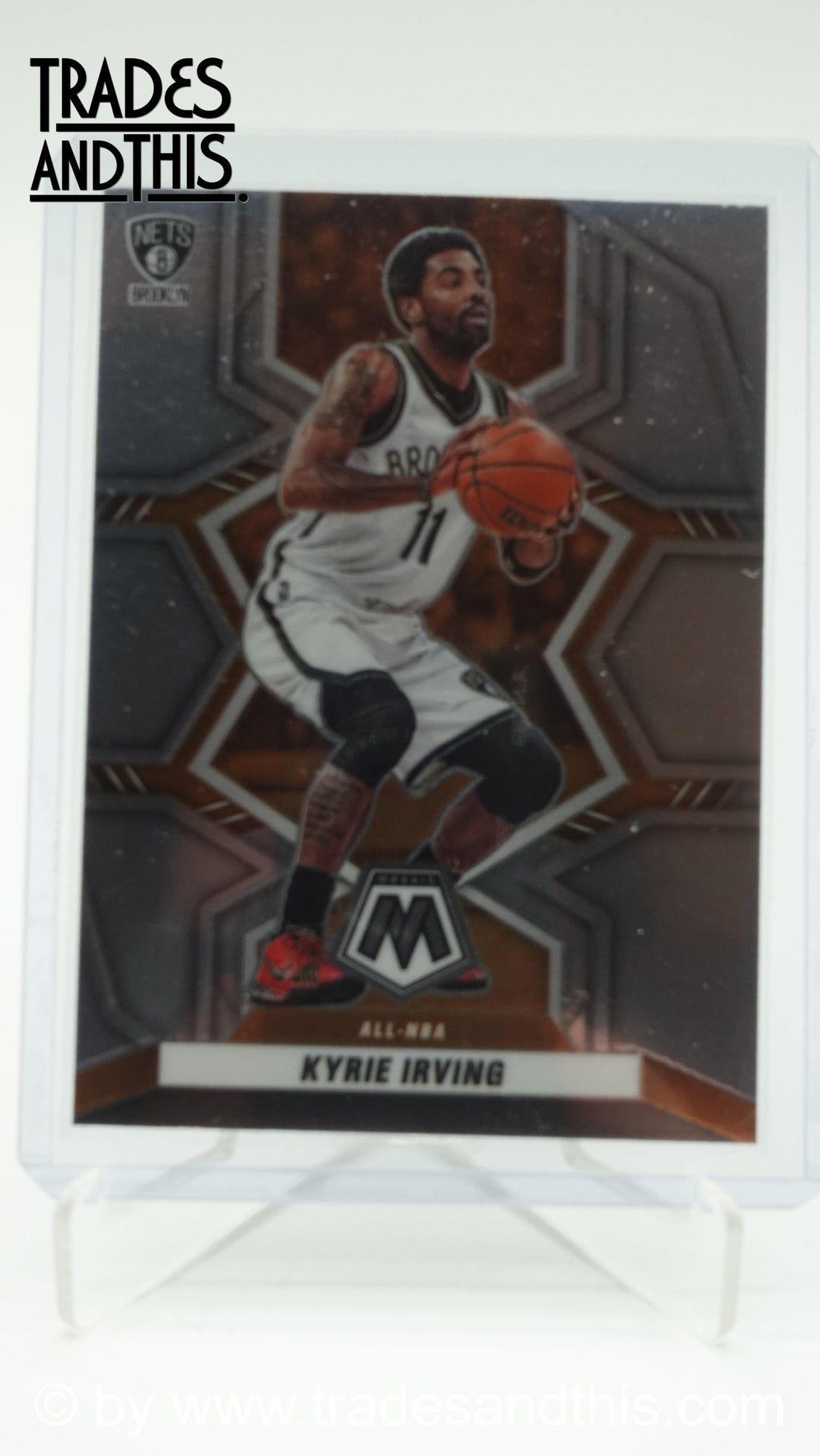 2021-22 Panini Mosaic Basketball Kyrie Irving #295 - Trades and This e.U.