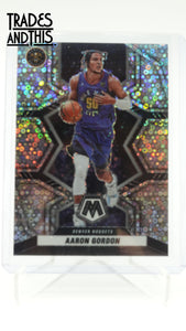 2021-22 Panini Mosaic Basketball Fast Break Silver Mosaic Aaron Gordon #56 - Trades and This e.U.