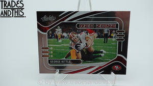 2021 Panini Absolute Red Zone George Kittle #RZ6