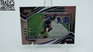 2021 Panini Absolute Red Zone Russell Wilson #RZ19