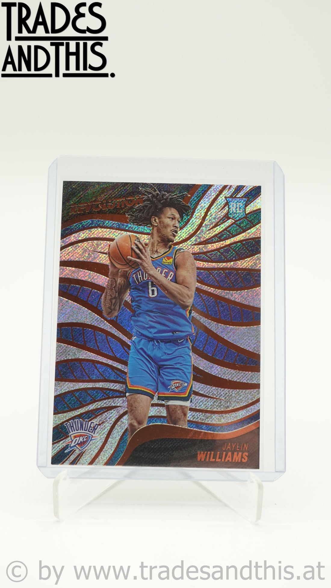 2022-23 Panini Revolution Basketball Jaylin Williams #122 RC - Trades and This e.U.