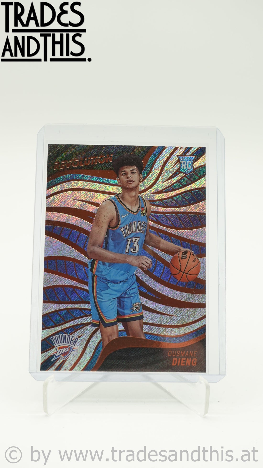 2022-23 Panini Revolution Basketball Ousmane Dieng #132 RC - Trades and This e.U.