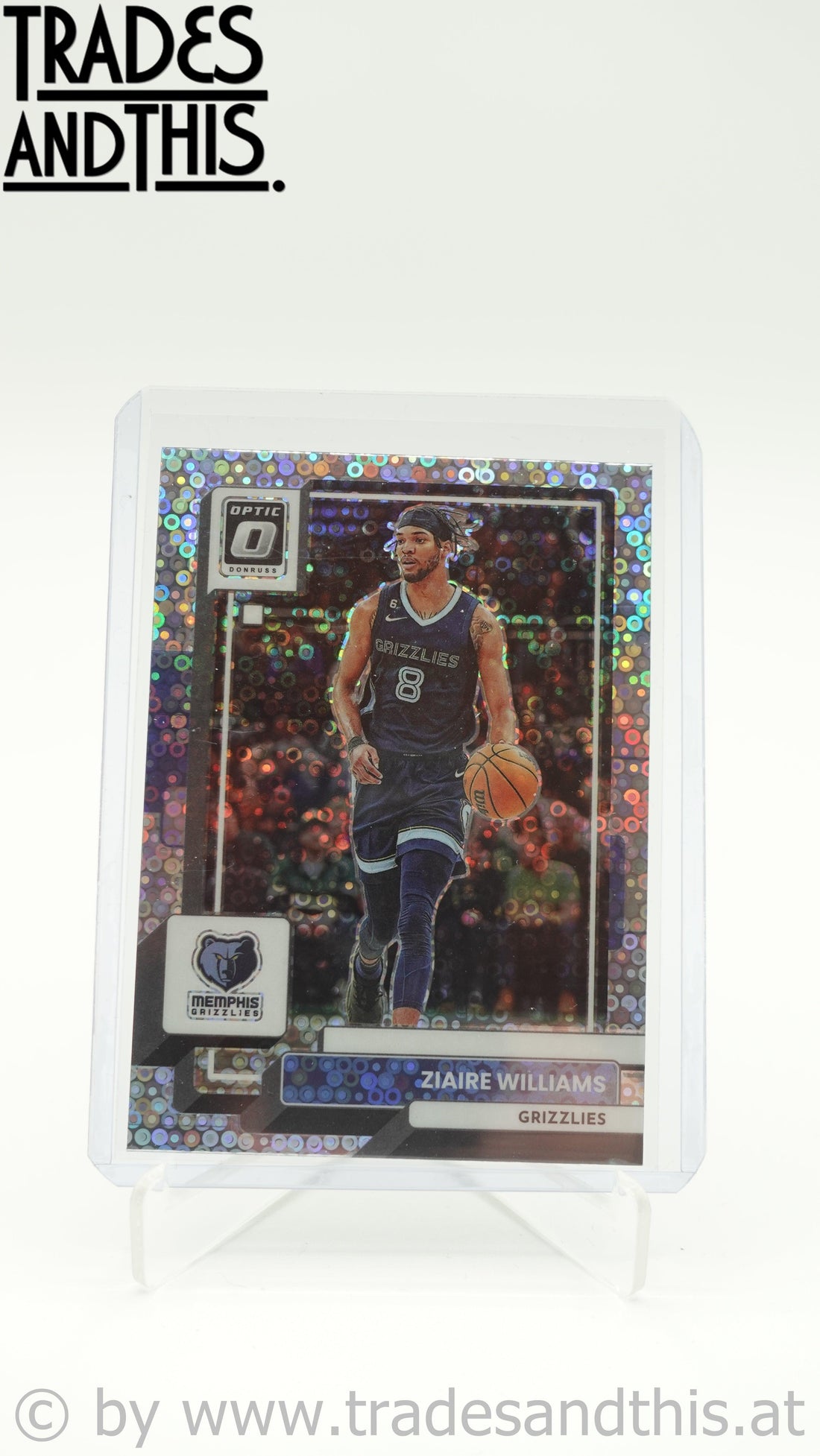 2022-23 Panini Donruss Optic Holo Fast Break Ziaire Williams #188 - Trades and This e.U.