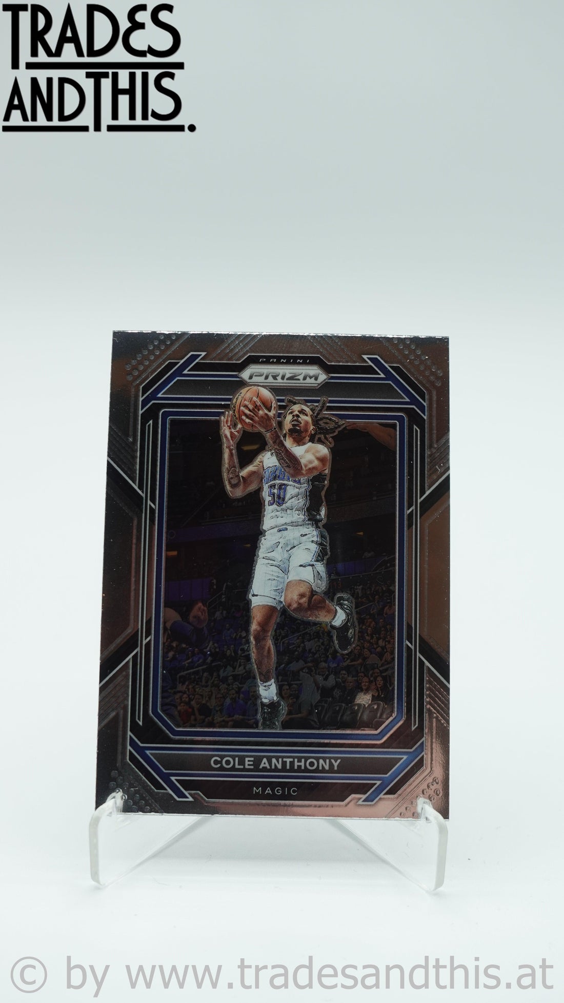 2022-23 Panini Prizm Basketball Cole Anhony #180 - Trades and This e.U.