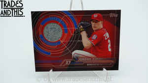 2014 Topps Trajectory Relics Jordan Zimmermann #TR-JZ