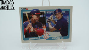 1990 Fleer John Orton - Scott Leius #647