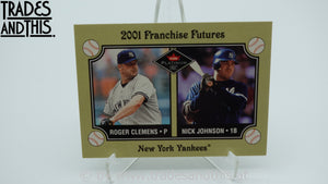 2001 Fleer Platinum Roger Clemens - Nick Johnson #470