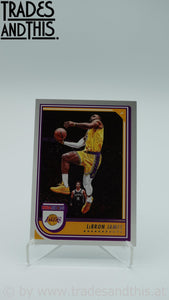 2022-23 Panini Hoops Basketball LeBron James #170 - Trades and This e.U.