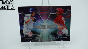 2016 Bowman's Best Mirror Image Jacoby Ellsbury - Mickey Moniak #MI-1
