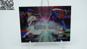 2016 Bowman's Best Mirror Image Jacob DeGrom -Ian Anderson #MI-2