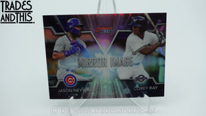 2016 Bowman's Best Mirror Image Jason Heyward - Corey Ray #MI-4