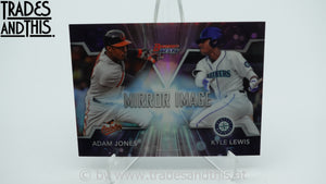 2016 Bowman's Best Mirror Image Adam Jones - Kyle Lewis #MI-9